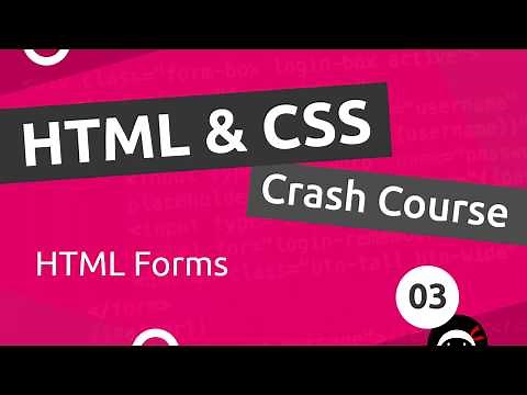 HTML & CSS Crash Course Tutorial #3 - HTML Forms