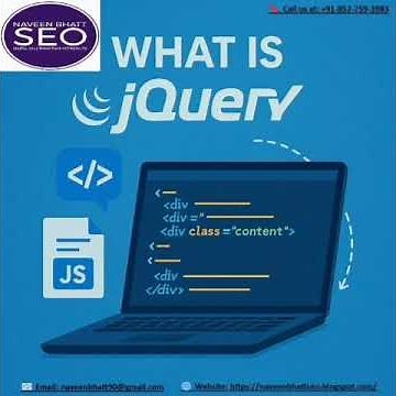 What is jQuery? A Complete Guide for Beginners | Naveen Bhatt SEO