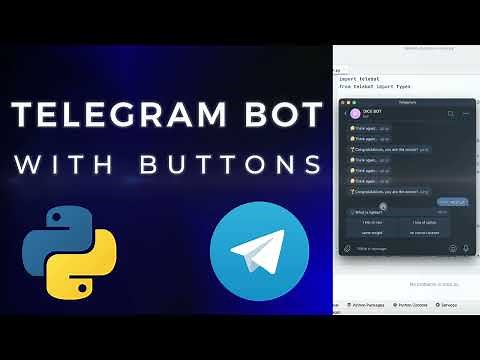 How to Make Telegram Bot with Buttons in Python