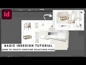 Basic InDesign Tutorial | For Beginners | How to create Selections Page