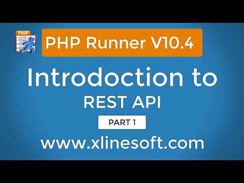 PHP Runner V 10.4 - Introduction to REST API