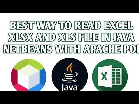 How to Read Excel File in Java with Apache POI | Read Excel in Java | NetBeans IDE