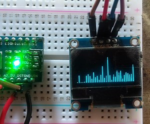 Arduino OLED Spectrum Analyzer
