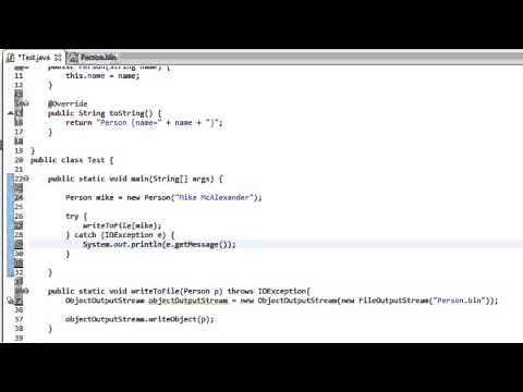 Java - Object Serialization