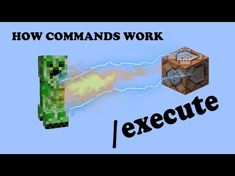 How to Use the /execute Command - Minecraft Tutorial