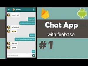 Chat App with Firebase Part 1 - Setting Up The Project - Android Studio Tutorial