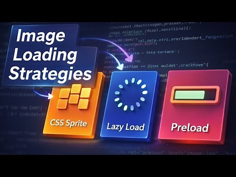 Image Loading Strategies (Lazy Loading, Preloading Images, CSS Sprite)