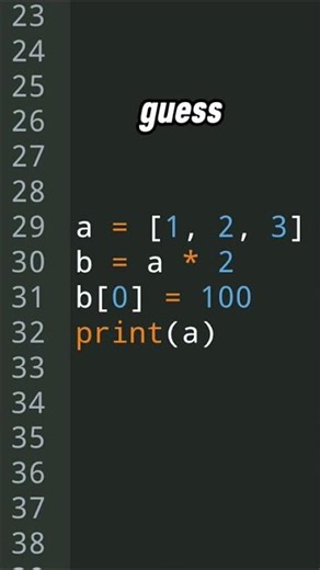 List Multiplication in Python Explained in 30 Seconds 🚀 #pythontips #correctcoding #coding