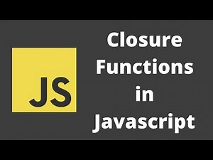 41. Closure Functions in Javascript.