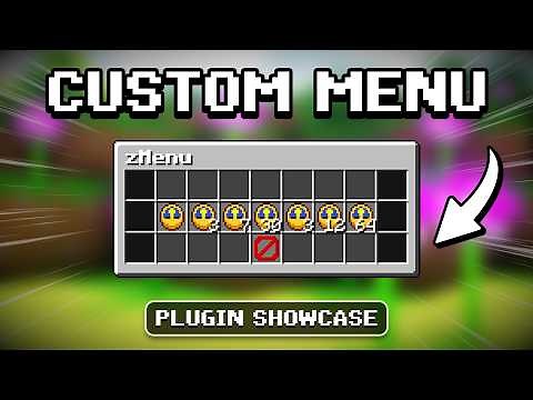 Create Custom Minecraft Menus For FREE Using zMenu