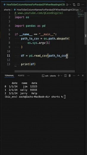 Python Trick to Rename CSV Headers Easily