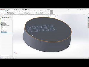 SolidWorks Basics: Creating Linear and Circular Patterns