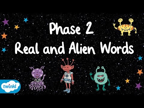 Phase 2 Phonics Activities | Practicing Real and Alien Words