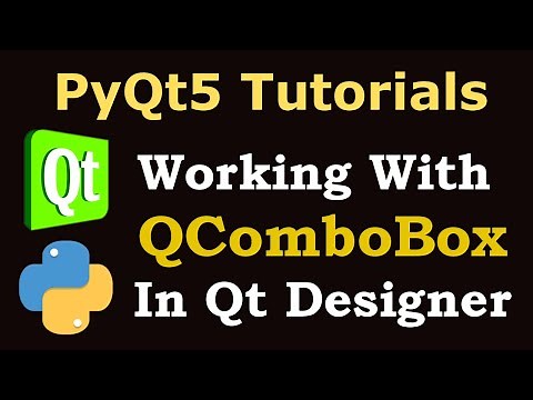 PyQt5 Tutorial - Creating ComboBox with QComboBox