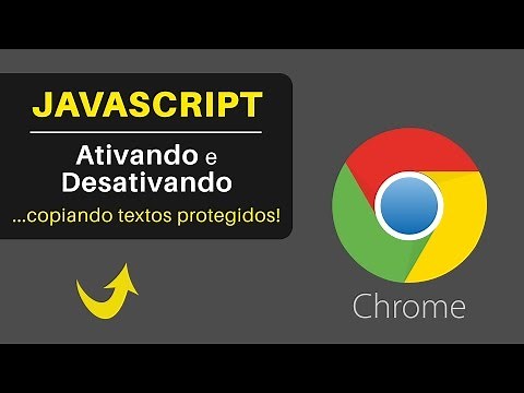 Como ATIVAR ou DESATIVAR o JavaScript no Google Chrome
