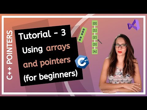 C++ POINTERS (2025) - How to use pointers and arrays (for beginners) PROGRAMMING TUTORIAL