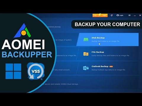 Aomei Backupper - Backup Your Computer
