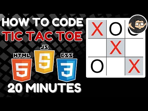Code Tic Tac Toe Game in JavaScript HTML CSS