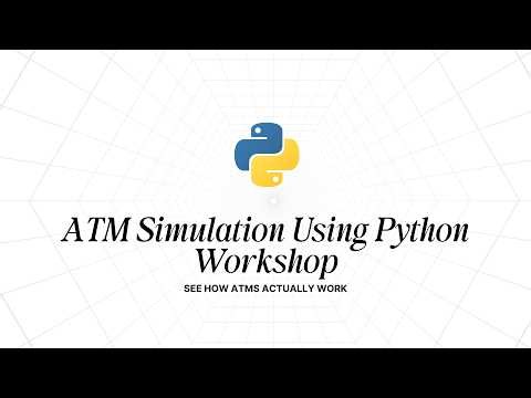 Python ATM Simulation Project | Beginner ATM Program with if-else & loops