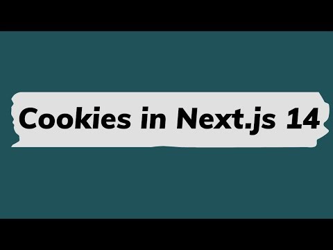 Setting Cookies in Next.js 14 | API Routes