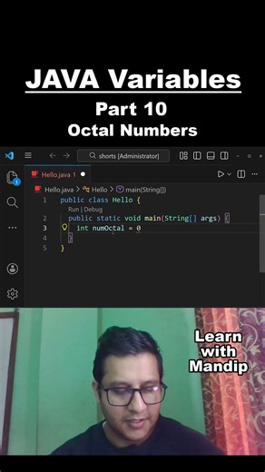 Part 10: Writing Octal Numbers in Java! 🔢