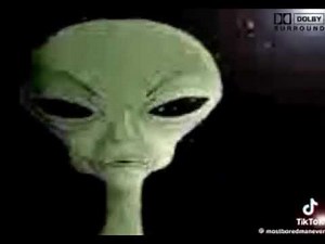 Green Alien meme