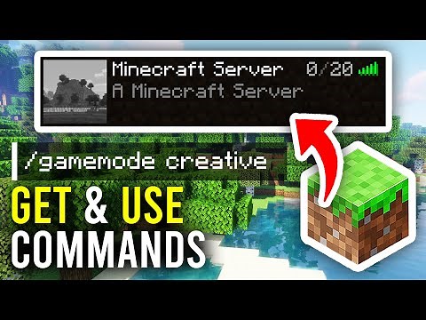 How To Get & Use Commands On Your Minecraft Server - Full Guide