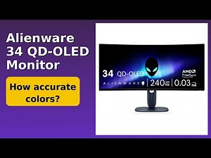 REVIEW (2026): Alienware 34 QD-OLED Monitor. ESSENTIAL details.