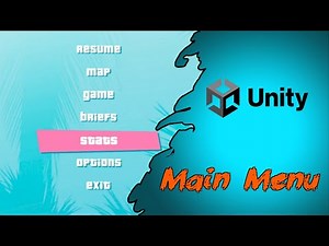 Make a Main Menu (Unity Tutorial)