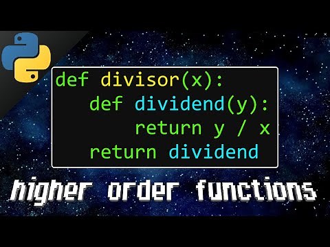 Python higher order functions 👑