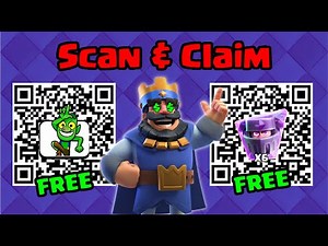 All Working UPDATED QR Code Rewards in Clash Royale (2025)