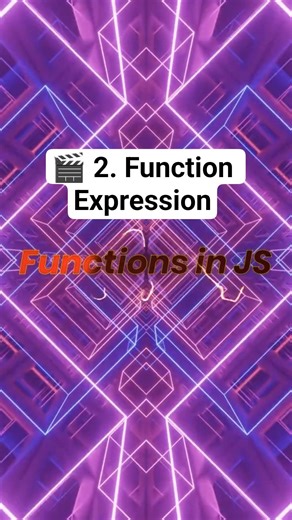 Function Expressions Explained Fast ⚡ #JavaScript #CodingShorts #WebDev #shorts #shortvideo #short