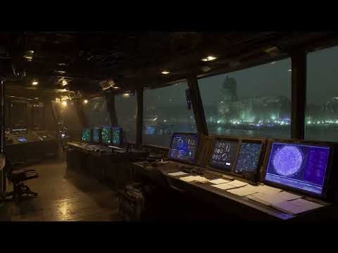 Antarctica 3000: Ancient Artifact Awakens | Sci-Fi Radio Chatter & Rain Ambience