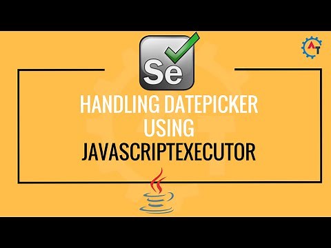 Handling Datepicker in Selenium using JavascriptExecutor - Java