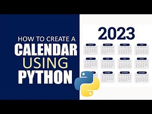 How to Create a Simple Calendar using Python