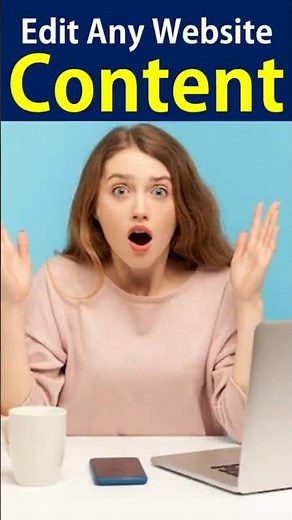 🚨 Edit Any Website #WebEditing #HTMLHack #ContentEditable
