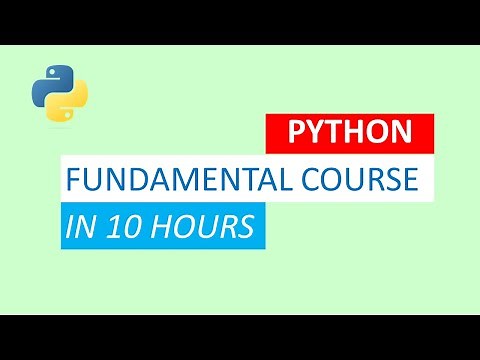Python beginning course tutorial full video in 10 hours