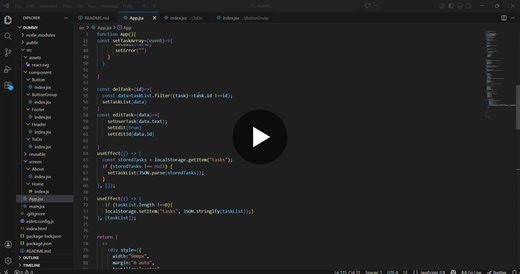 React To-Do List App with Local Storage | Bhavna Johar posted on the topic | LinkedIn