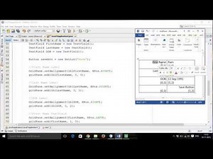 JavaFX 8 Tutorial 7 - BorderPane, GridPane, FlowPane, Label, TextField, Button and SVGPath