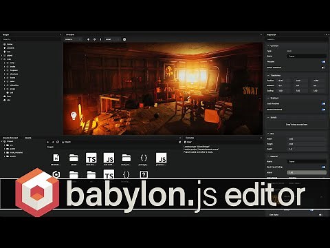BabylonJS Game Engine FINALLY Gets a World/Level Editor!