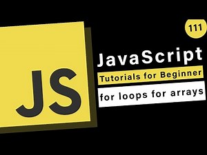 JavaScript Basics - How to use for loops with arrays