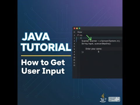 How to get input user in java
