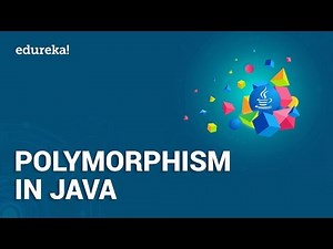Polymorphism in Java | Method Overloading & Overriding in Java | Java Tutorial | Edureka