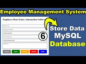 How to send store HTML Form data into Database Send Form data in MySQL database PHPMyAdmin