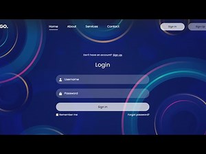 Login _ Registration form design using HTML CSS & Javascript