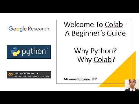 Welcome to Colab : A Beginner's Guide to Colab!