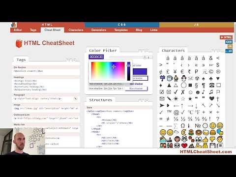 HTML Cheat Sheet - How to use?