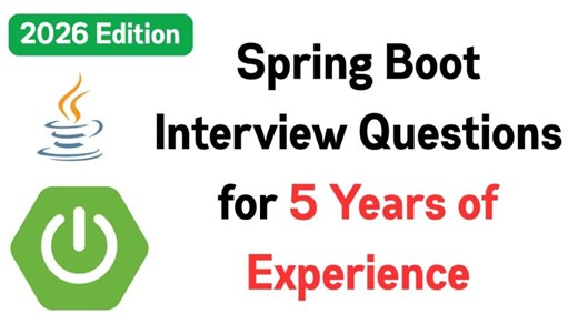 Spring Boot Interview Questions for 5 Years Experience | Ramesh Fadatare posted on the topic | LinkedIn