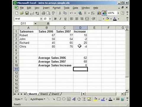 Arrays in Excel - Introduction and How-to Guide