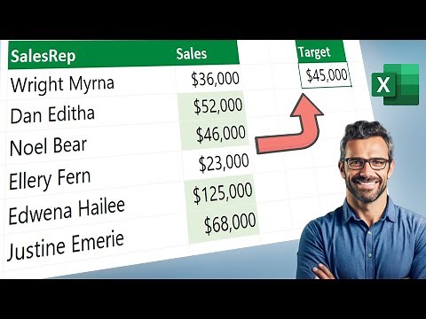 Excel Change Cell Color based on Another Cell value using Conditional Formatting